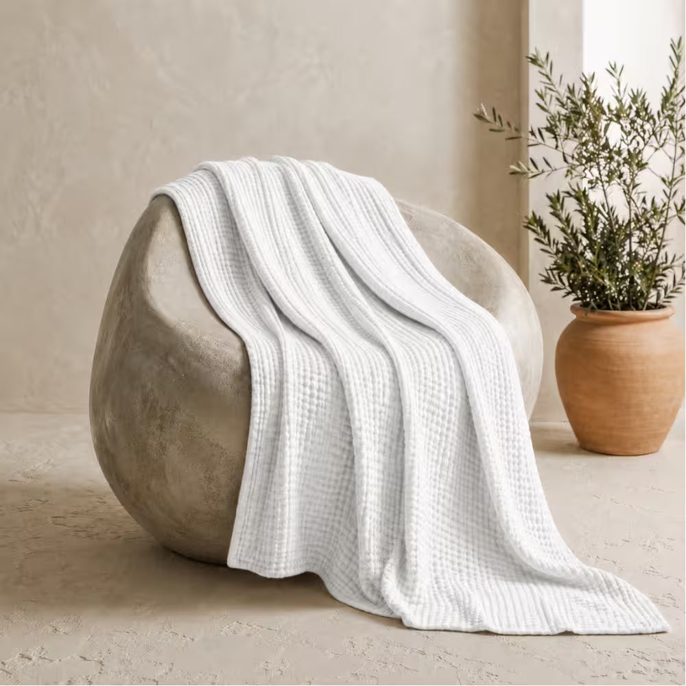De mousseline deken, 100% mousseline katoen (1+1 gratis)
