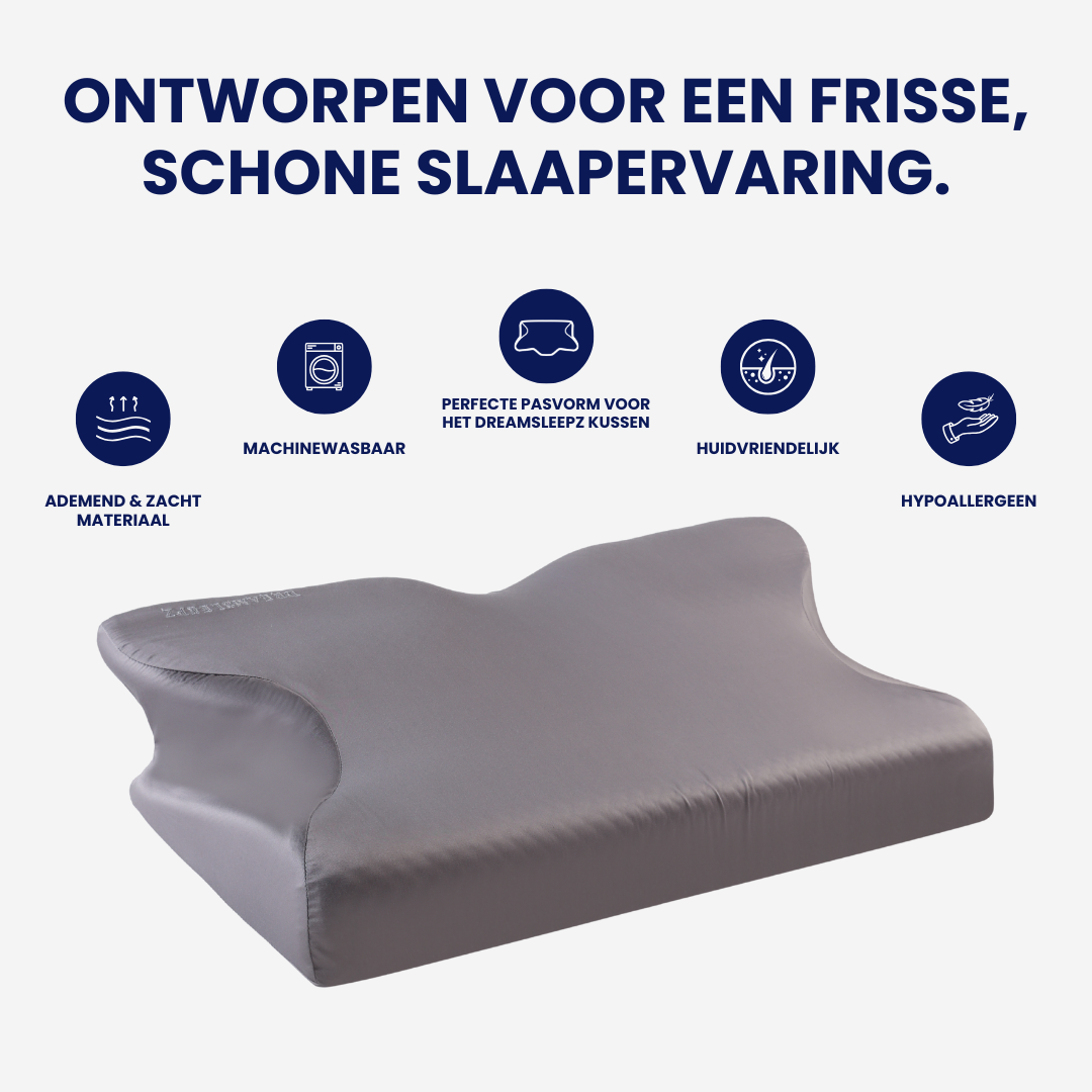 100% Bamboe Kussensloop – Zijdezacht, Luxueus & Verkoelend