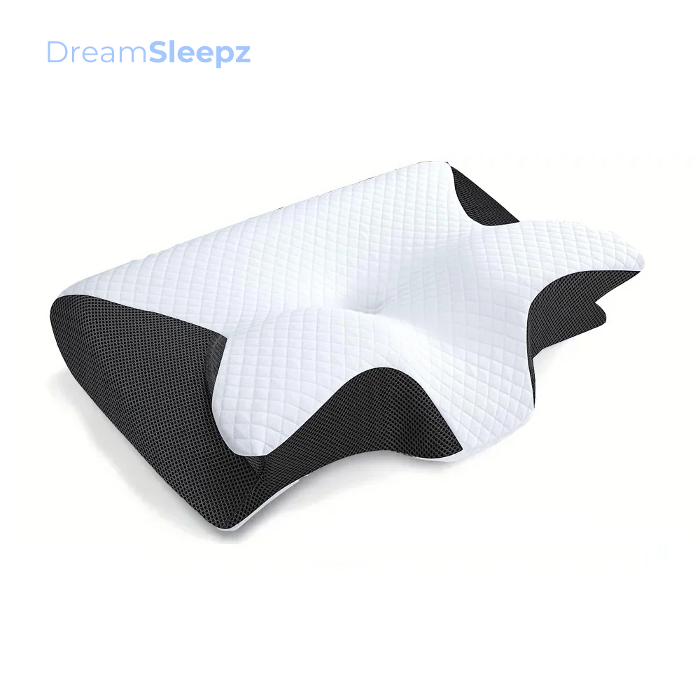 Het originele DreamSleepz kussen – Eindelijk pijnvrij en uitgerust wakker worden